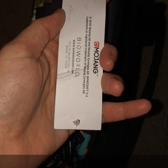 MINECRAFT BIOWORLD BACKPACK.NEW! - Picture 7 of 7